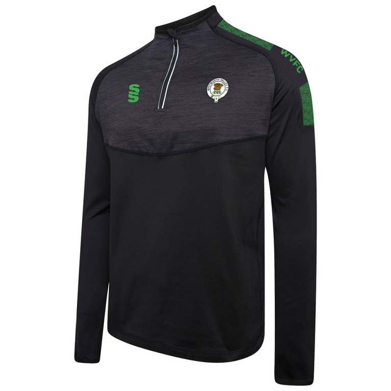 Whitworth Valley Football Club Dual Performance 1/4 Zip Top