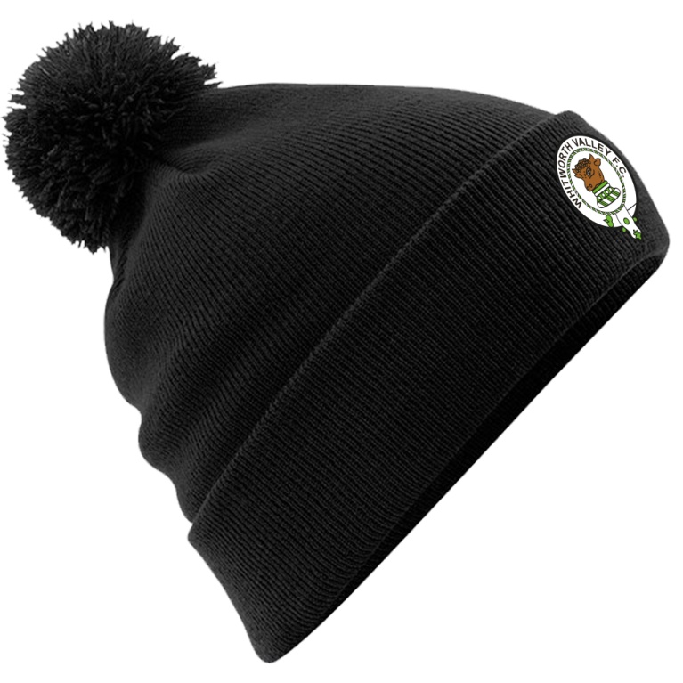 Original Pom Pom Beanie : Black