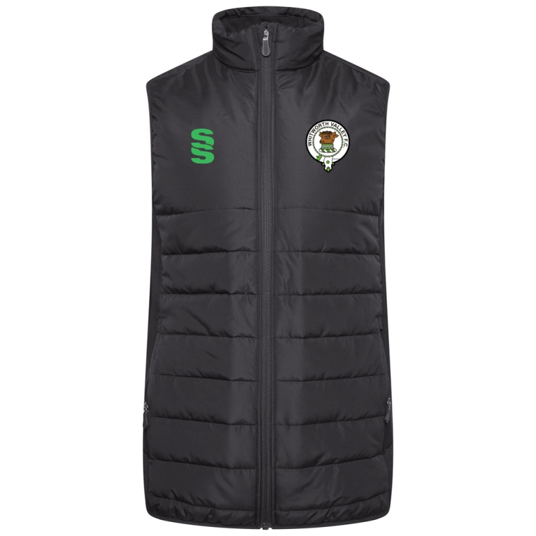Whitworth Valley ACTIVE GILET - BLACK